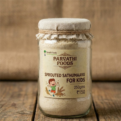 Sprouted sathumaavu for kids