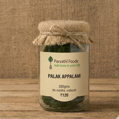 Palak Appalam